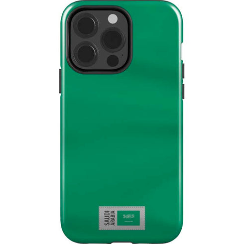 Saudi Arabia Soccer Flag iPhone 13 Pro Impact Case